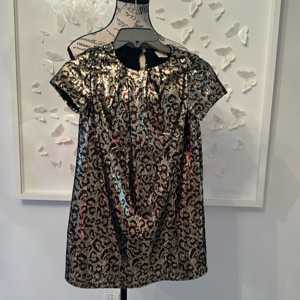 Girl sequin party dress